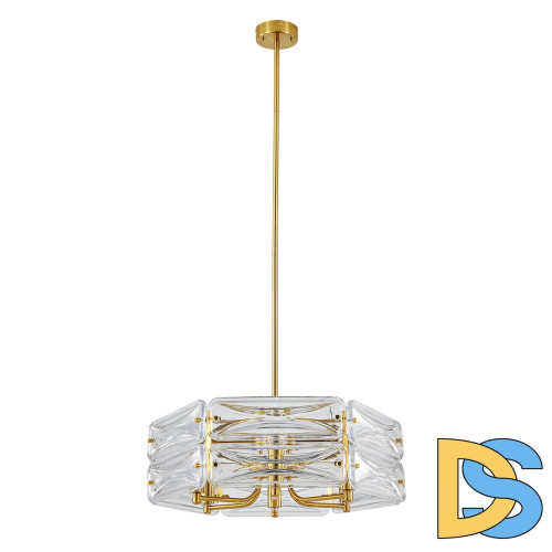 Подвесная люстра Indigo Zaffiro 12046/6P Brass V000500