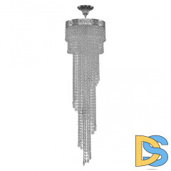 Каскадная люстра Bohemia Ivele Crystal 83111/30IV-100 Ni