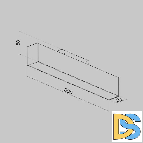 Трековый светильник Maytoni Technical BASIS TR012-2-12W4K-W