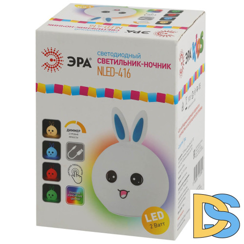 Настольная лампа ЭРА NLED-416-2W-BU Б0041094