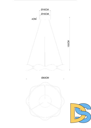 Подвесной светильник Arte Lamp Grace A1868SP-1PB