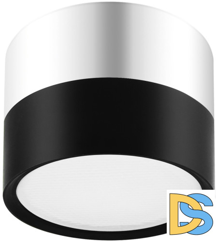 Накладной светильник ЭРА OL7 GX53 BK/CH Б0048531