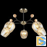 Люстра на штанге Reluce 02009-0.3-05 AB+BK