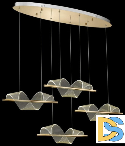 Подвесная светодиодная люстра Wertmark Hilda WE452.04.323