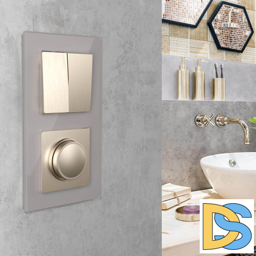 Рамка на 2 поста Werkel Favorit дымчатый W0021117 4690389159695