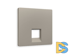 Лицевая панель для компьютерной/телефонной розетки RJ-45/RJ-11 Ambrella Volt Alfa AP3720