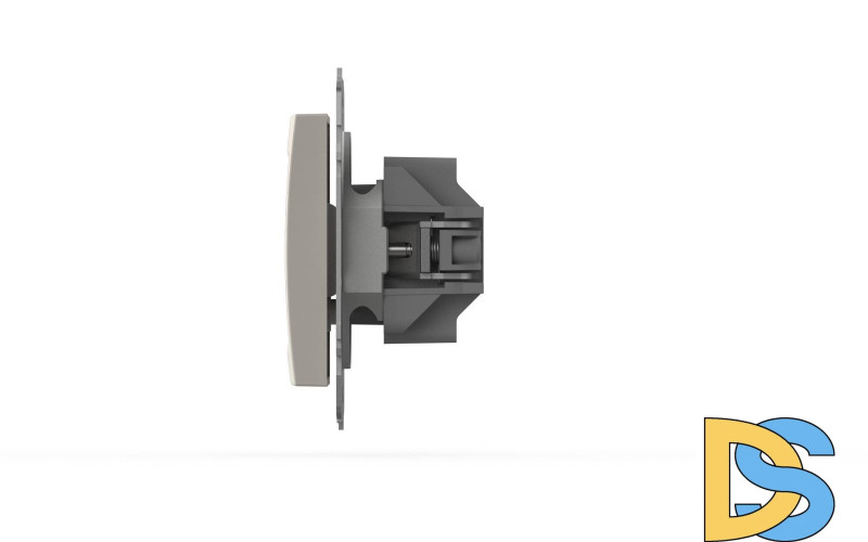 Розетка для TV с экраном (проходная) ELBI Zena Vega 609-010200-272