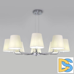 Подвесная люстра Eurosvet Amaretto 60155/8 хром a065003