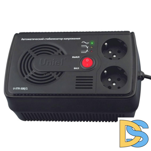 Стабилизатор напряжения Courage (09619) Uniel 500ВА U-STR-500/1