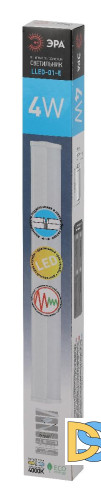 Линейный светодиодный светильник Эра LLED-01-04W-4000-E Б0052719