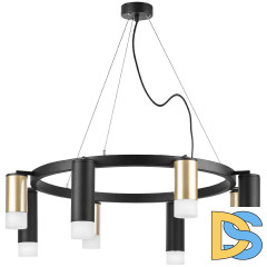 Подвесная люстра Lightstar Rullo (571018+214440-4+214487-4+202431-8) LR0184048741