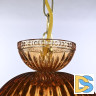 Подвесной светильник Bohemia Ivele Crystal 5478/22 G Amber/M-1G Leafs