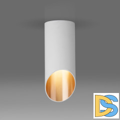 Точечный светильник Elektrostandard DLN114 GU10 белый/золото a050119