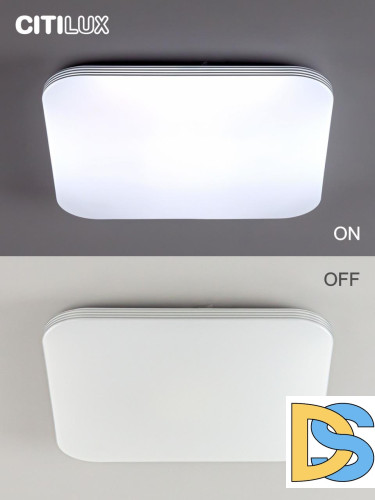 Потолочная светодиодная люстра Citilux Симпла CL714K680G