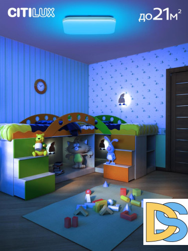 Потолочная светодиодная люстра Citilux Симпла CL714K680G