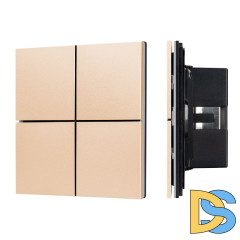 Кнопочная панель Arlight KNX-304-23-IN Champagne BUS, Frameless 039665