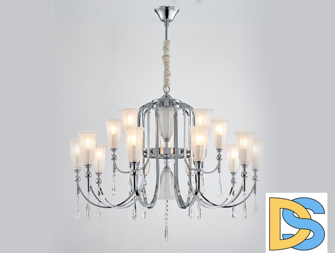 Подвесная люстра Newport 4800 4810+6/C chrome М0067684