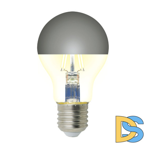 Лампа светодиодная Uniel Sky LED-A60-4W/4000K/E27/CL MIRROR/CHROME PLS02WH UL-00011796