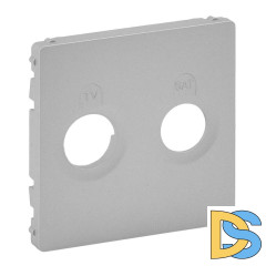 Лицевая панель Legrand Valena Life розетки TV-SAT алюминий 754822