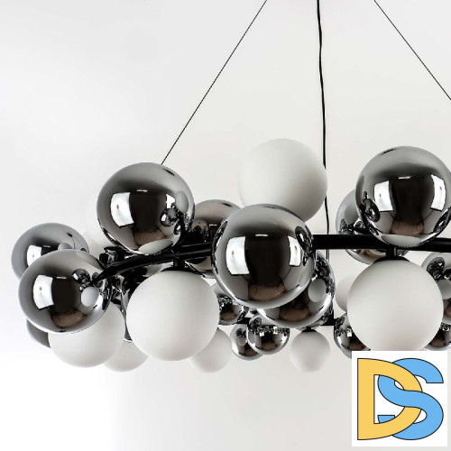 Подвесная люстра Modestyle MS.8055.20 BK