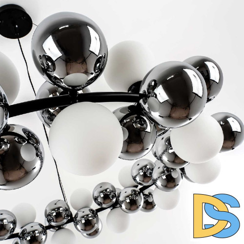 Подвесная люстра Modestyle MS.8055.20 BK