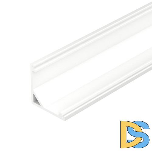 Алюминиевый профиль Arlight SL-KANT-H16-2000 WHITE 037117