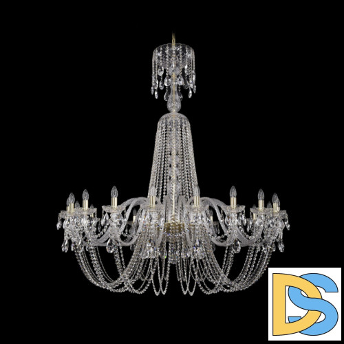 Подвесная люстра Bohemia Ivele Crystal 1402/20/530/XL-164 G