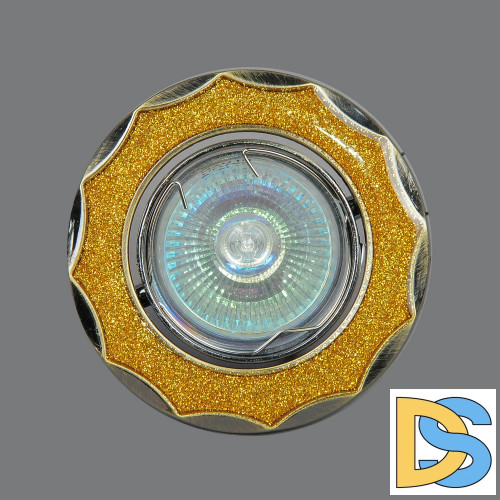 Встраиваемый светильник Elvan TCH-16-MR16-5.3-Yl-Br