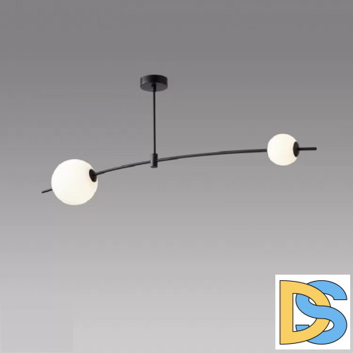 Потолочный светильник iLedex Epical 6827-2 BK+WH