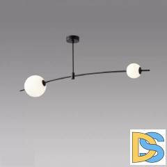 Потолочный светильник iLedex Epical 6827-2 BK+WH