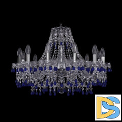 Подвесная люстра Bohemia Ivele Crystal 1410/12/240 Ni V3001