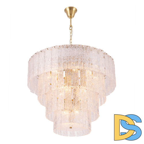 Подвесная люстра Crystal Lux RICARDO SP14 BRASS