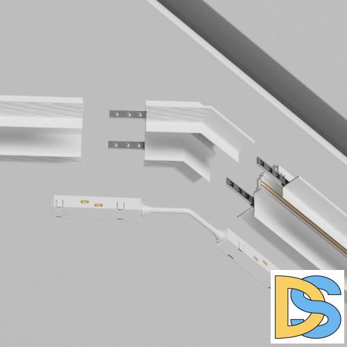 Угол-соединитель для трека Maytoni Technical Accessories for tracks Gravity TRA010CLO-42W