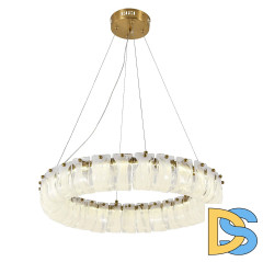 Подвесная люстра Indigo Impressione 12043/8P Brass V000131L