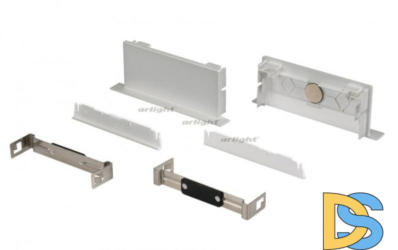 Заглушка Arlight S2-LINIA94-F Silver 021185