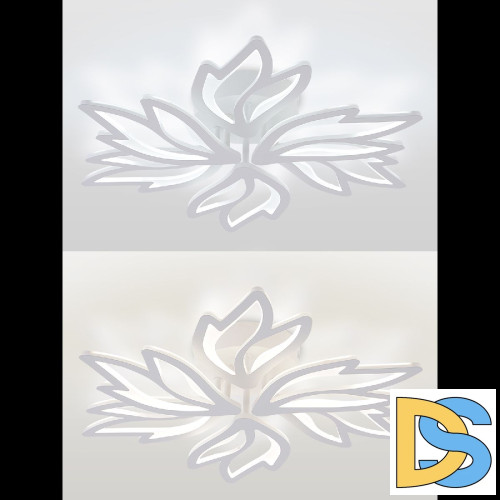 Потолочная люстра Natali Kovaltseva Rif LED LAMPS 81118/5C