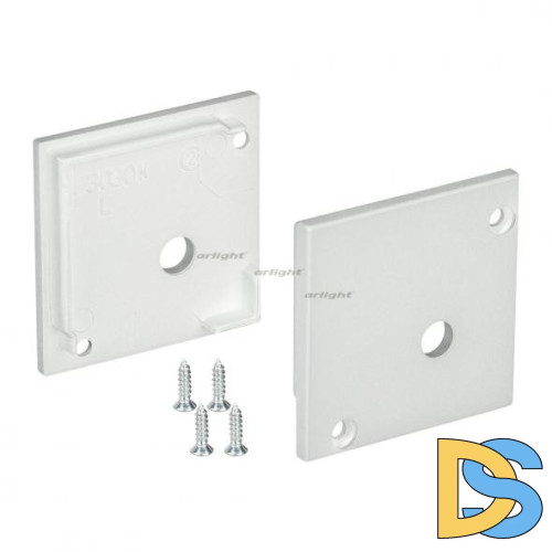 Заглушка Arlight SL-KANT-H30 SQUARE с отверстием 024481