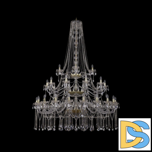 Подвесная люстра Bohemia Ivele Crystal 1413/20+10+5/530/h-201/3d G