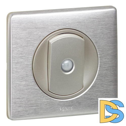 Рамка 1-постовая Legrand Celiane алюминий 068921