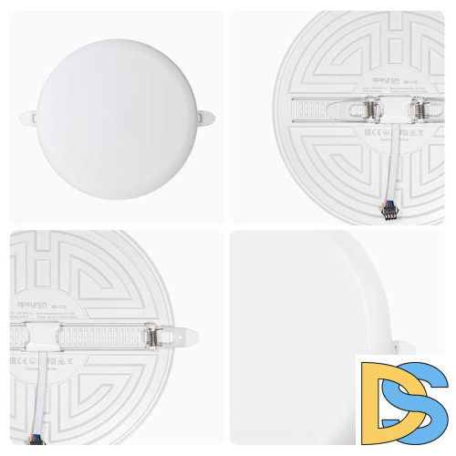 Встраиваемая светодиодная панель безрамочная Apeyron FLP 06-110