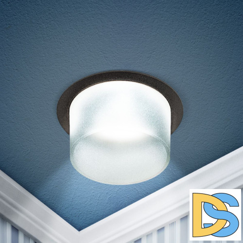 Встраиваемый светильник Эра DK106 BK Б0058428