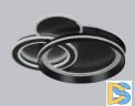 Потолочная люстра Ambrella Light Acrylica Disk FA8515