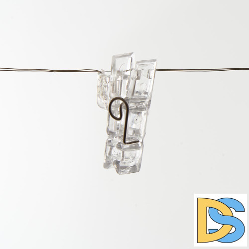 Светодиодная гирлянда Feron Прищепки USB белый без мерцания CL574 41653