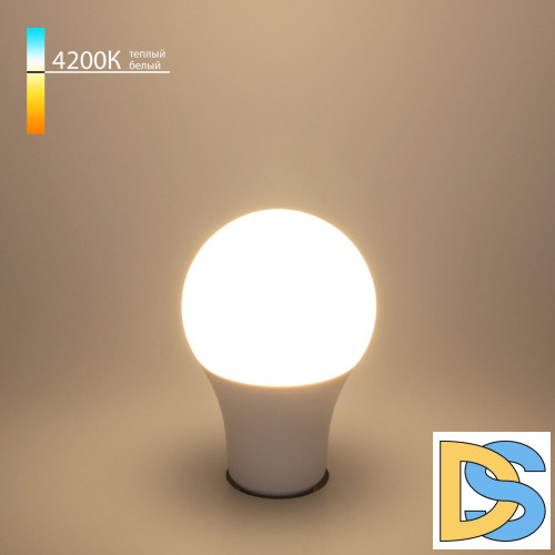 Лампа светодиодная Elektrostandard E27 20W 4200K груша матовая 4690389163944