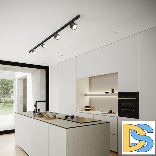 Трековый однофазный светильник Feron AL126 48778