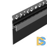 Алюминиевый профиль Arlight ARH-PLINTUS-50-FANTOM-3000 BLACK 052699