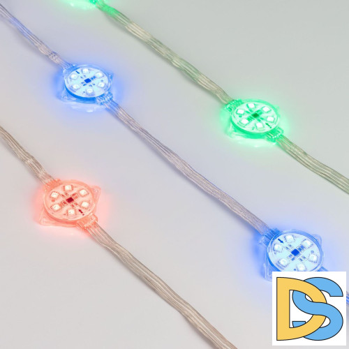 Модуль управляемый Arlight VISOR-SPI-5060-6-24V RGB 120deg (D40x12mm, 1.5W, IP68) 029379