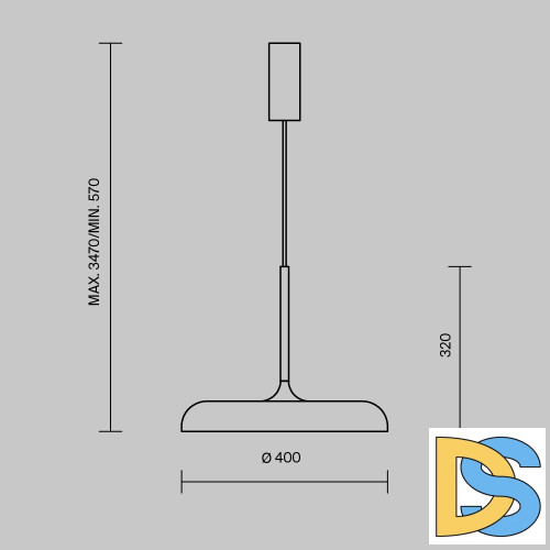 Подвесной светильник Maytoni Gerhard MOD189PL-L18GR3K1