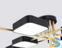 Потолочная люстра Ambrella Light Linetech Comfort FL516348