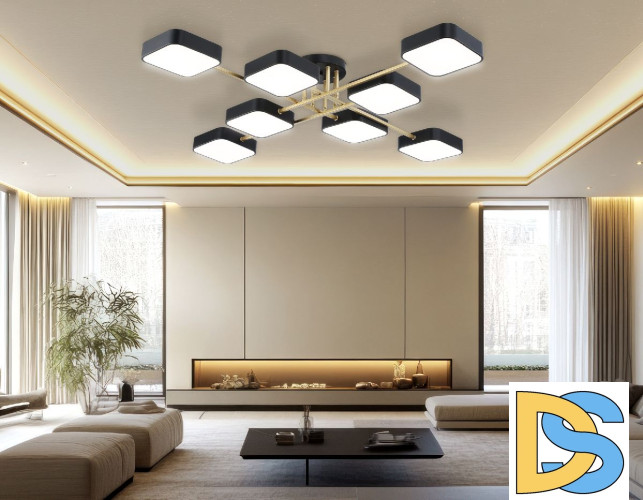 Потолочная люстра Ambrella Light Linetech Comfort FL516348